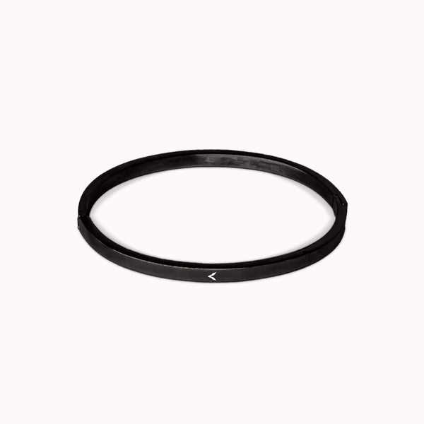 BASIC CUFF BRACELET - BLACK - 5MM -  - Vibe - VIBE.PK - {{variant_option_1}} - {{variant_option_2}} - {{variant_option_3}} - {{variant_title}}