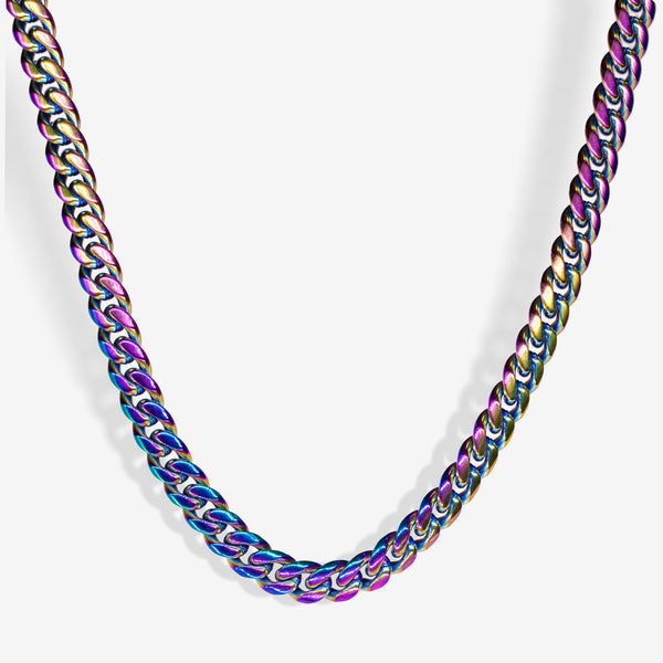 CUBAN CHAIN - RAINBOW - 10MM -  - Vibe - VIBE.PK - {{variant_option_1}} - {{variant_option_2}} - {{variant_option_3}} - {{variant_title}}