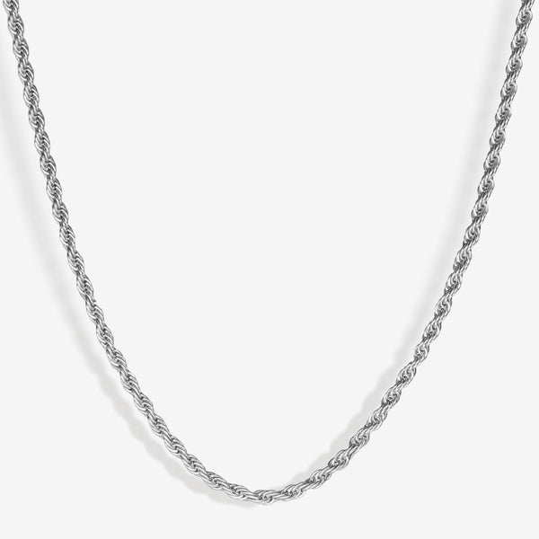 ROPE  CHAIN - SILVER - 4MM -  - Vibe - VIBE.PK - {{variant_option_1}} - {{variant_option_2}} - {{variant_option_3}} - {{variant_title}}