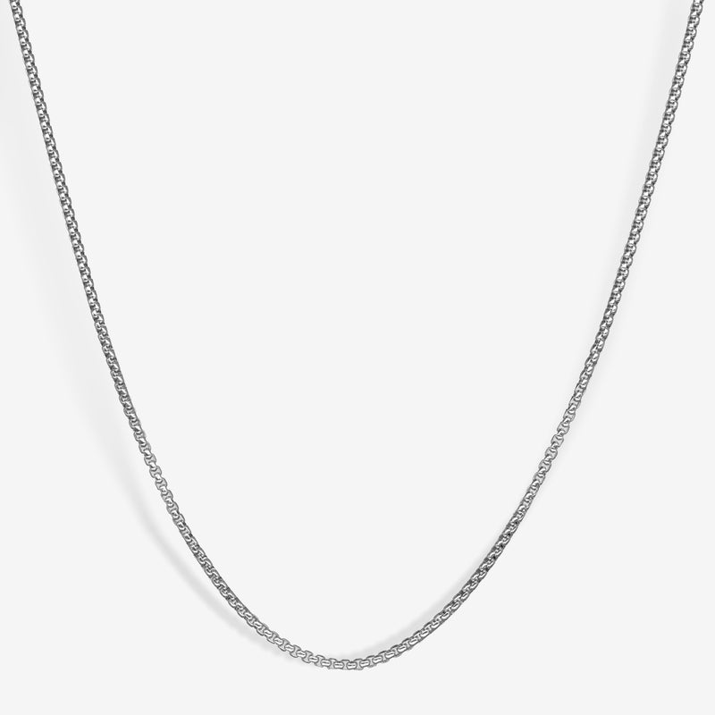 VENETIAN CHAIN - SILVER - 3MM -  - Vibe - VIBE.PK - 22 Inches -  -  - 22 Inches