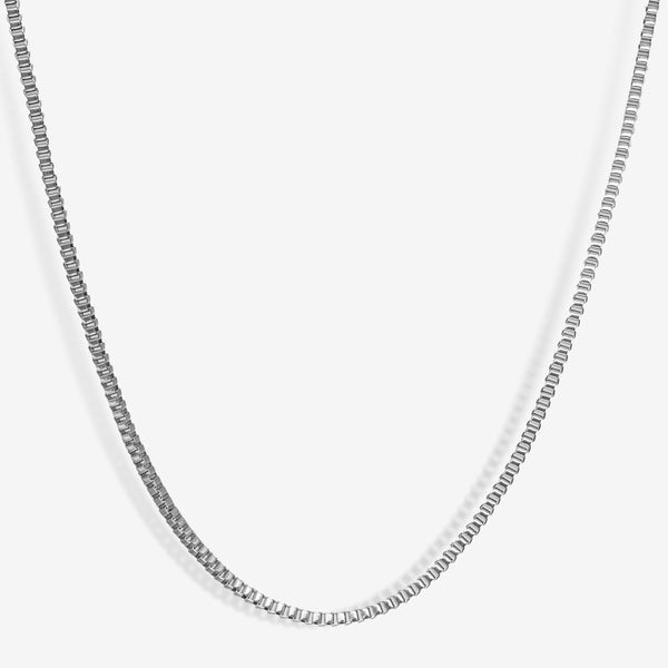 BOX CHAIN - SILVER - 3MM -  - Vibe - VIBE.PK - {{variant_option_1}} - {{variant_option_2}} - {{variant_option_3}} - {{variant_title}}