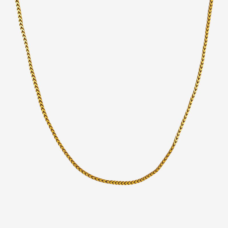 FRANCO CHAIN - GOLD - 3MM -  - Vibe - VIBE.PK - {{variant_option_1}} - {{variant_option_2}} - {{variant_option_3}} - {{variant_title}}