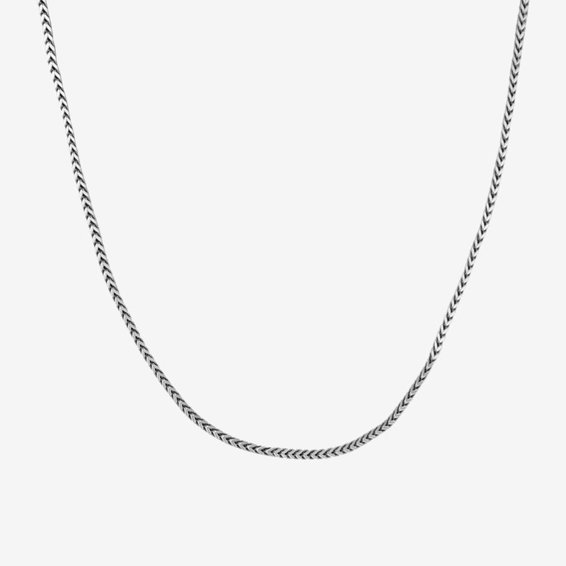 FOXTAIL CHAIN - SILVER - 4MM -  - Vibe - VIBE.PK - {{variant_option_1}} - {{variant_option_2}} - {{variant_option_3}} - {{variant_title}}