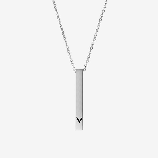 VERTICAL BAR PENDANT - SILVER -  - Vibe - VIBE.PK - {{variant_option_1}} - {{variant_option_2}} - {{variant_option_3}} - {{variant_title}}