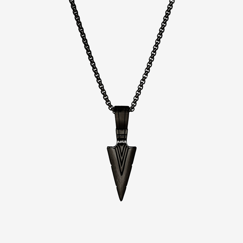 ARROW PENDANT - BLACK -  - Vibe - VIBE.PK - {{variant_option_1}} - {{variant_option_2}} - {{variant_option_3}} - {{variant_title}}