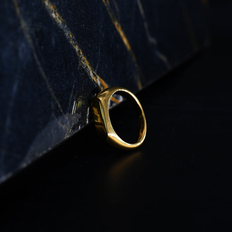 SIGNET RING - GOLD -  - Vibe - VIBE.PK - {{variant_option_1}} - {{variant_option_2}} - {{variant_option_3}} - {{variant_title}}