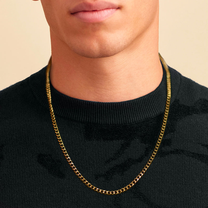 FOXTAIL CHAIN - GOLD - 4MM -  - Vibe - VIBE.PK - {{variant_option_1}} - {{variant_option_2}} - {{variant_option_3}} - {{variant_title}}