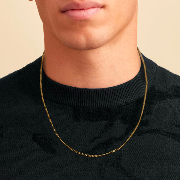 DOUBLE LINK CHAIN - GOLD - 2MM -  - Vibe - VIBE.PK - {{variant_option_1}} - {{variant_option_2}} - {{variant_option_3}} - {{variant_title}}