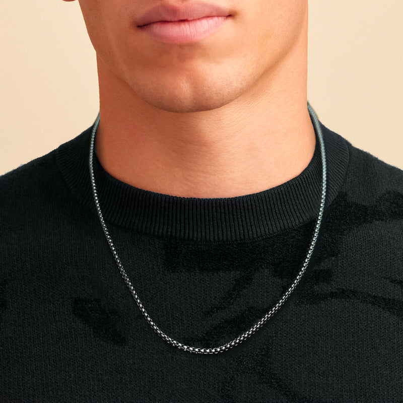 VENETIAN CHAIN - SILVER - 3MM -  - Vibe - VIBE.PK - {{variant_option_1}} - {{variant_option_2}} - {{variant_option_3}} - {{variant_title}}